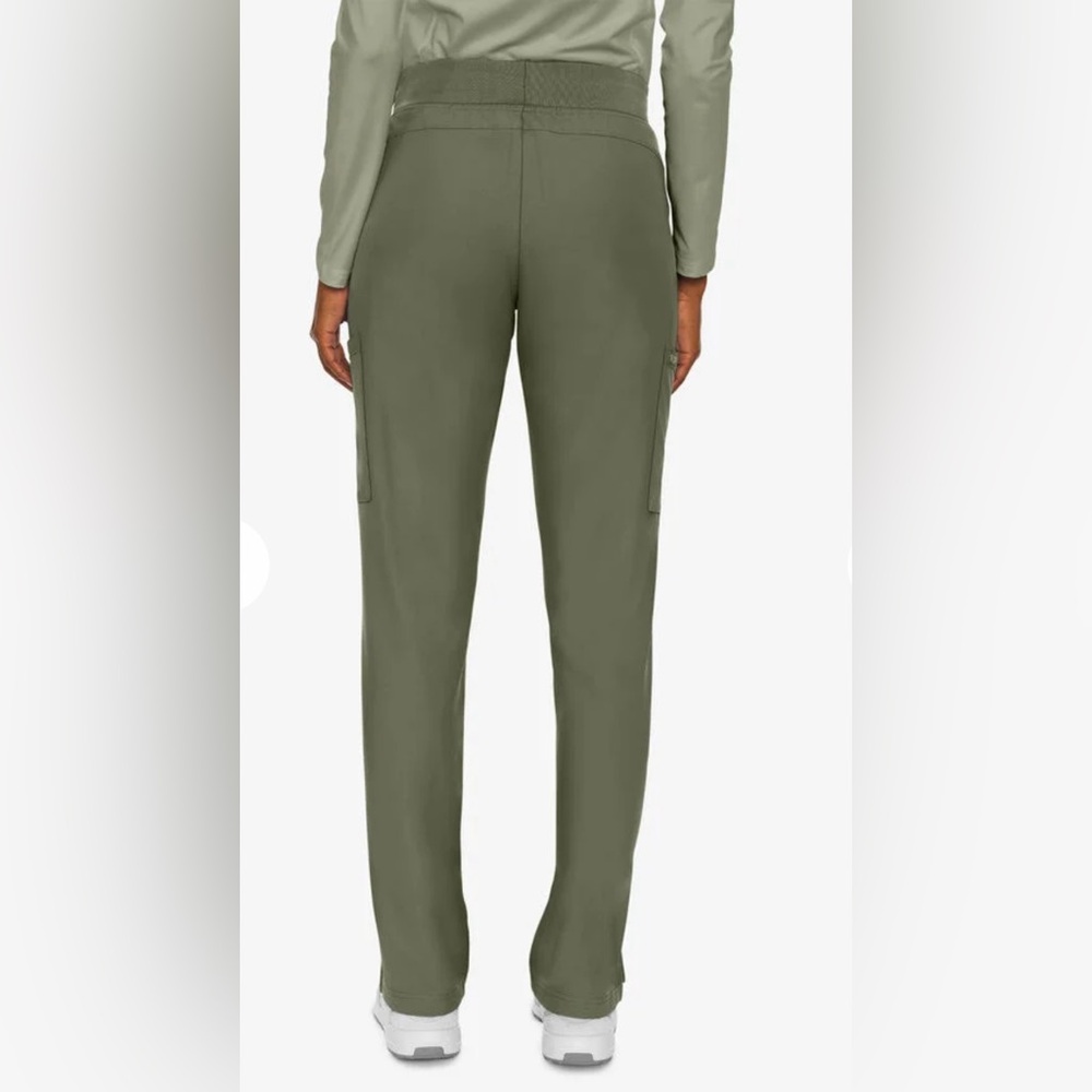 NWT Med Couture Insight Women's 4-Pocket Zipper Cargo Pocket Scrub Pants - Picture 4 of 11